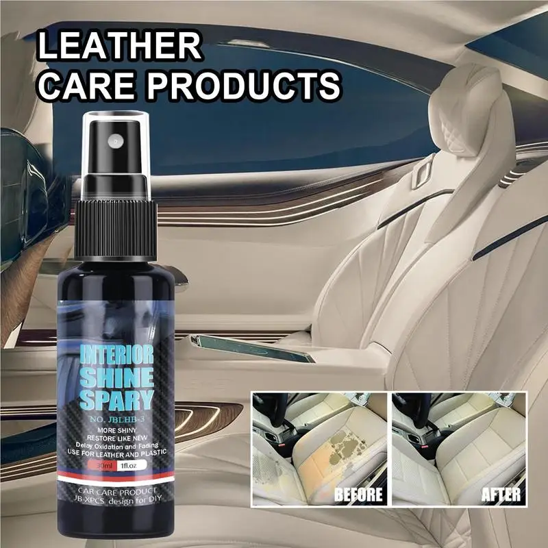 

Auto Leather Restorer Spray Quick Coat For Car Interior Refurbish Leather Protection Renovator Leather Restorer Cleaner Agent