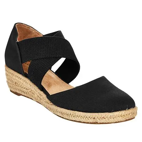 Sandals for Women Summer 2022 Casual Wedge Ladies Shoes New Pointed Toe Closed Toe Hemp Heel Slip On Beach Footwear Sandalias 