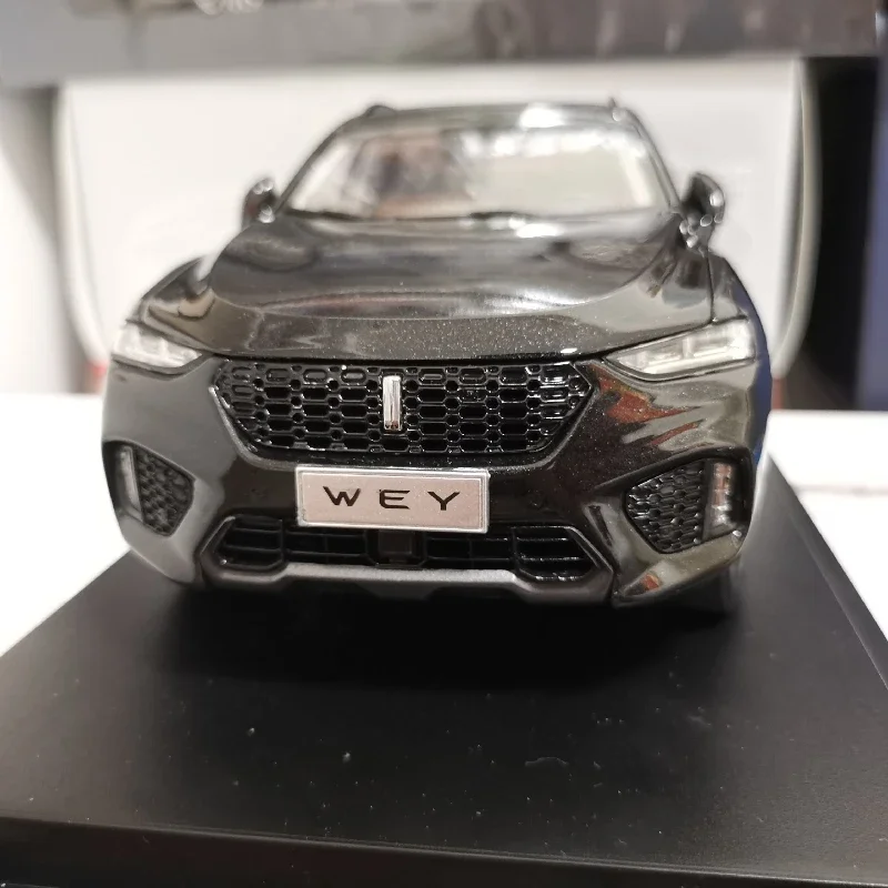 

GWM WEY VV7 SUV Модель автомобиля из искусственного сплава, черное украшение для рабочего стола, подарок для взрослых, 1: 18