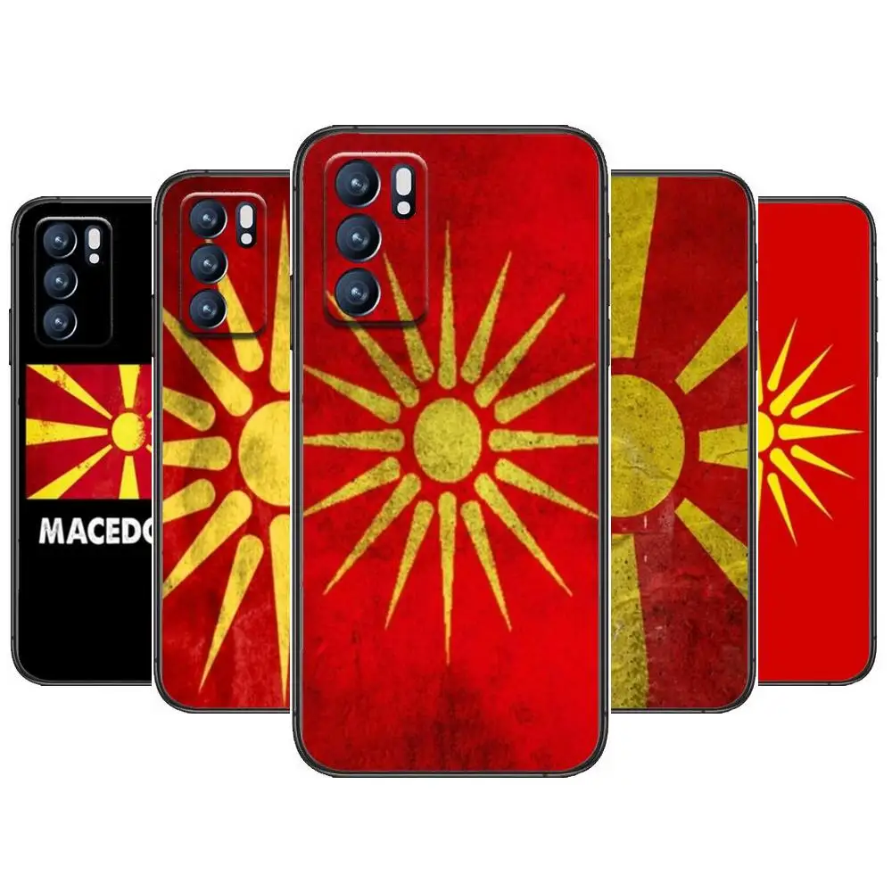 

Macedonia Flag For Realme C3 Case Soft Silicon Back cover OPPO Realme C3 RMX2020 Coque Capa Funda find x3 pro C21 8 Pro a91