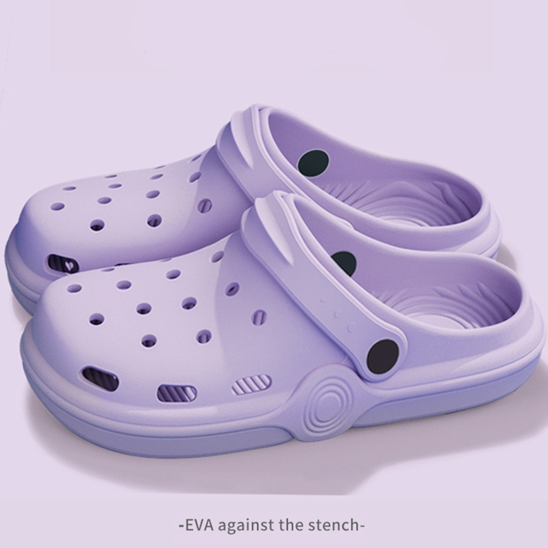 Dongdong Shoes Women's New Trendy Summer Thick Sole Increase Anti Slip Fashion Work Beach Baotou Slippery Sandals