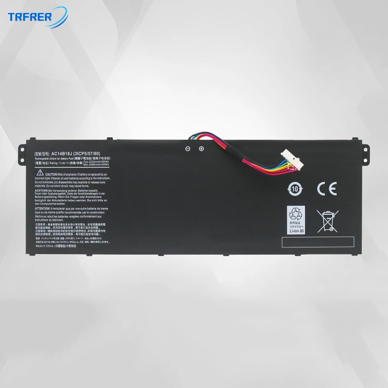 

Аккумулятор AC14B18J для ноутбука acer MS2394 EX2519 N15W4 ES1-512/531/111