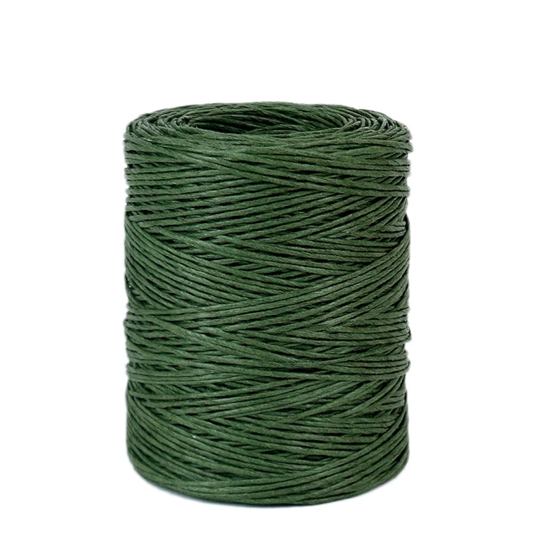 

1.0Mm Green Floral Bind Wire Wrap Twine Handmade Iron Wire Paper Rattan for Flower Bouquets (Length: 210M)