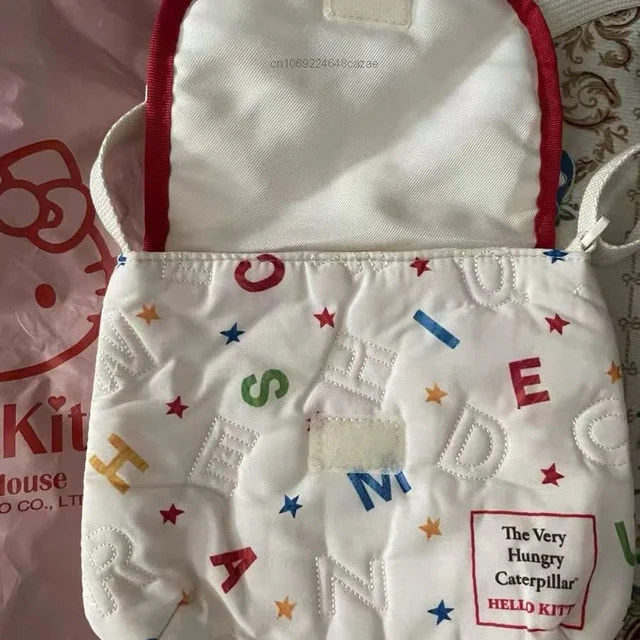 2015 New Arrived Leisure shoulder bag Jacquard babric Cartoon Printed School  bags Women Girls Hello kitty Messenger bag - AliExpress