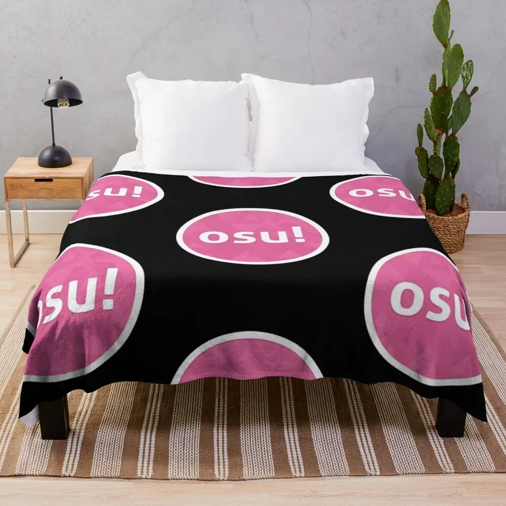 

osu! Throw Blanket Stuffeds Large Hairys Soft Big Blankets