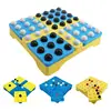 Rotatable Weiqi Chess Board Logic Thinking Training Children Educational Toys Wisdom Pentago Game With Black And White Beads 1