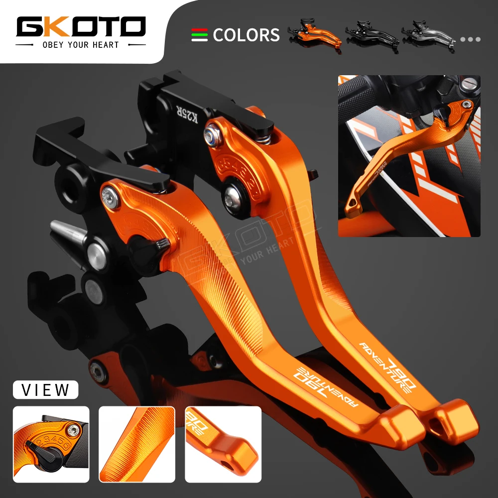 Per Ktm 790 Adventure/R Adv 790 2019 2020 2021 2022 790 Adventure Motorcycles Leve Frizione Freno Corto Regolabili Manubrio