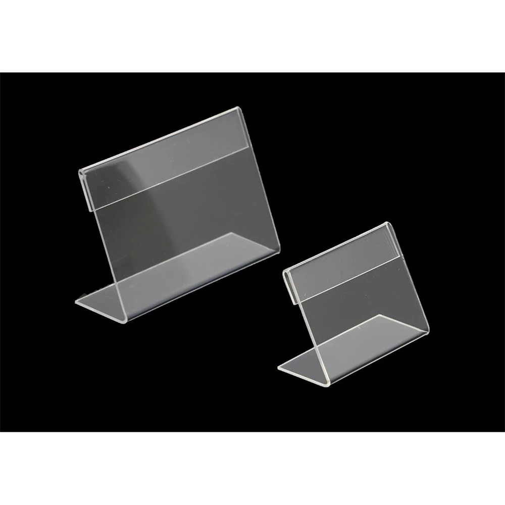 Table Display Card 6-9cm-Thickness-1-3-Mm-Acrylic-Name-Table-Card-Price-Tag-Name-Card ...