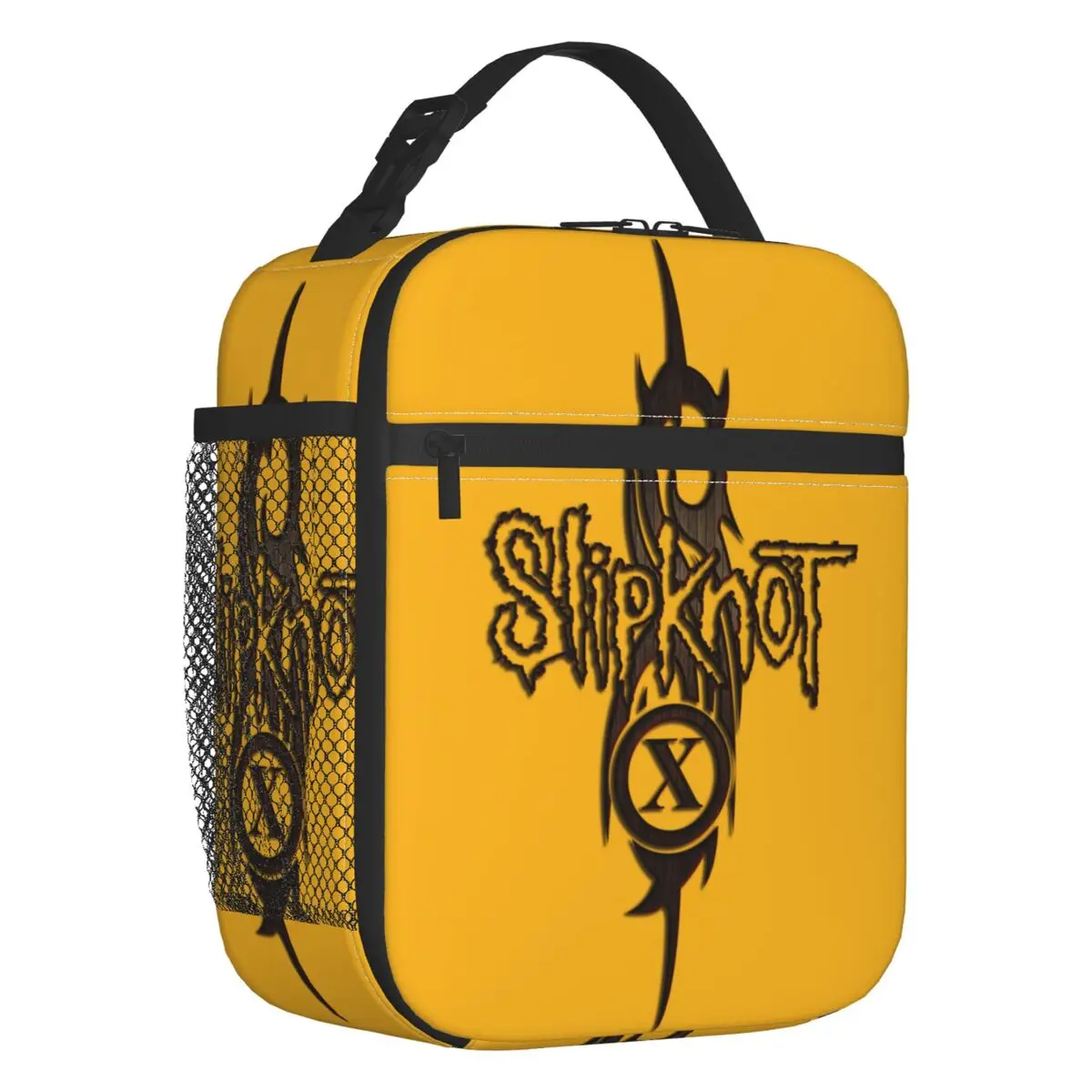 

Тяжелый металлический Ланч-бокс с логотипом Slipknot, герметичный, рок-ролл, музыкальный охладитель, Термоизолированный Ланч-бокс для еды, школьный, детский, студенческий