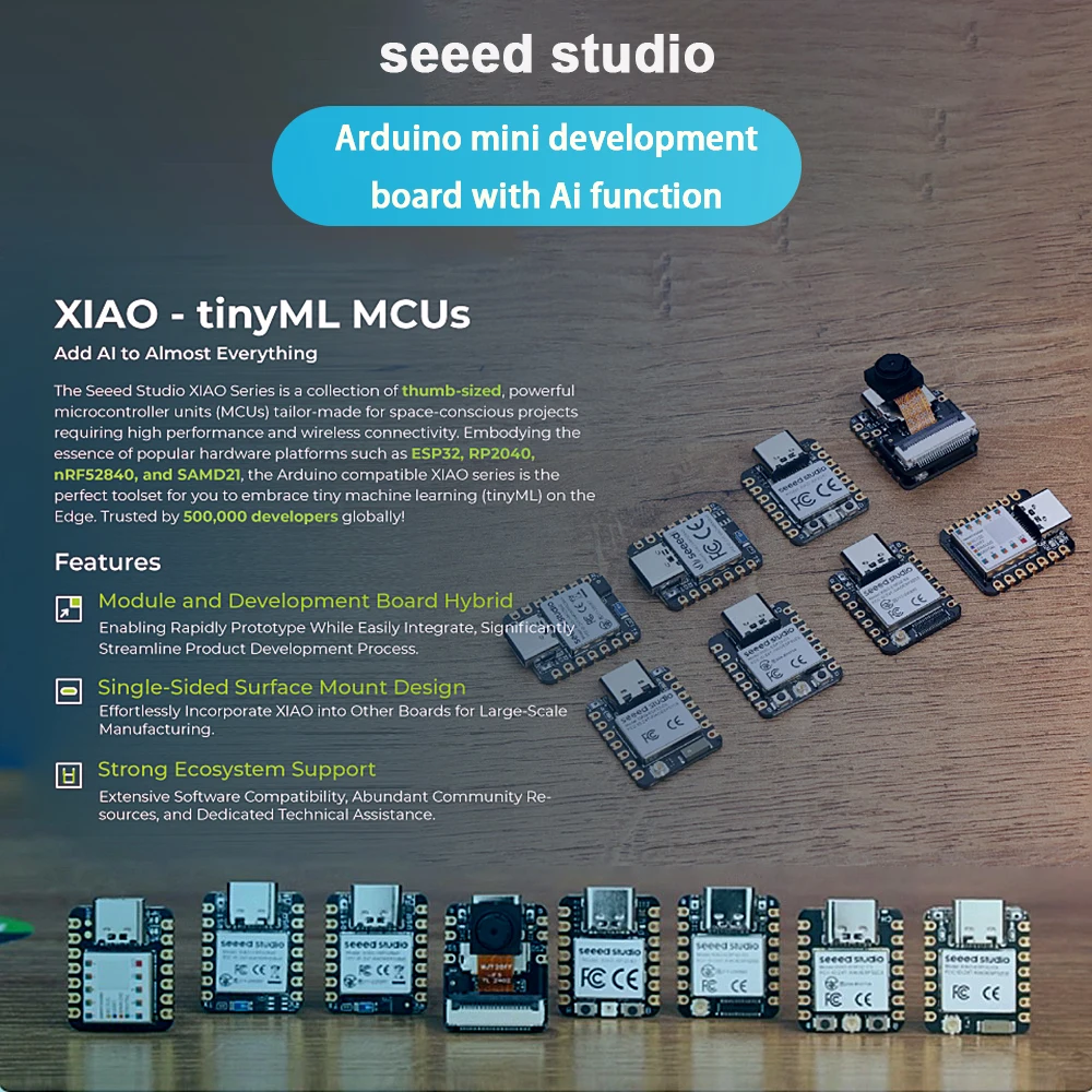รูปสินค้า บอร์ดพัฒนา XIAO ESP32-C6 WiFi6 BLE5.0 สำหรับโปรเจกต์ IoT