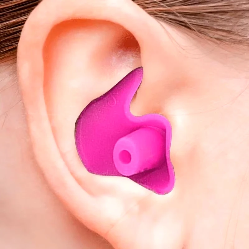 Earplugs 1 Pair Durable Classic Delicate Texture Waterproof Swimming Accessories For Occupational Work And Industrial