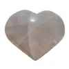 Natural Rose Quartz Heart Shaped  Pink Crystal  Polished Gem Mineral Specimen Decoration Energy Reiki Healing Stone 4