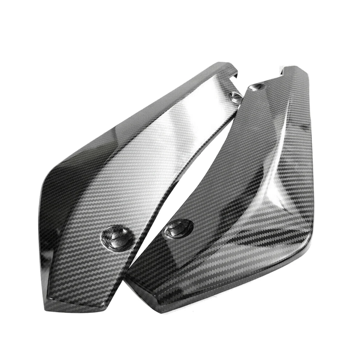 

2 x Car Carbon Fiber Rear Bumper Lip Diffuser Splitter Protector