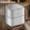 Clothes Storage Bag Foldable Space Saving Self Comforters Organizer Bag 132L Dustproof and Moisture-Proof Large Capacity 6