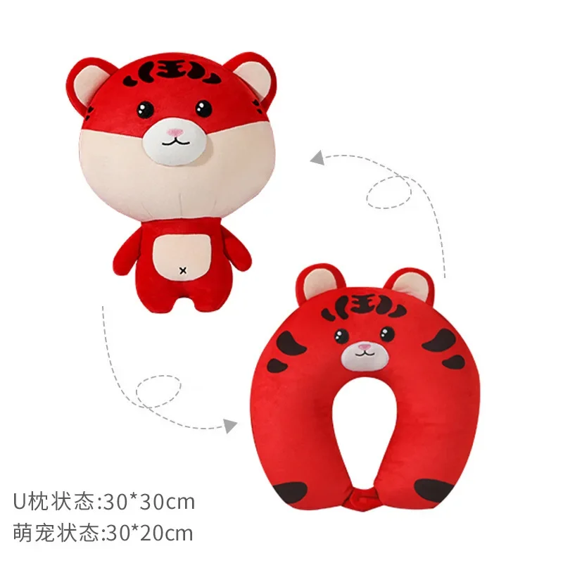 Deformable U-shape Travel Pillows Airplane Penguins Cushion Neck Pillow Car Office Nap Headrest