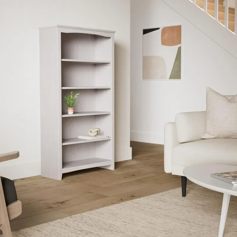 Concepts Bookcase Washed Gray Taupe