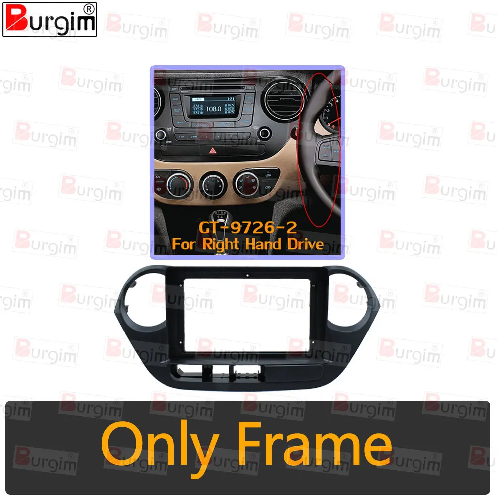 Dash Kit de instalación radio doble DIN para Hyundai I10 2017 | KBT
