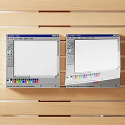 Retro - Inspired Computer Drawing Sticky Notes - 50 Sheets for Creative and Professional Use, Durable Adhesive (100 Sheets)