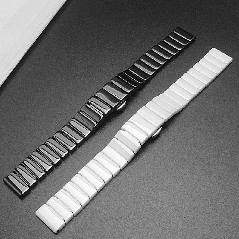 20mm Ceramic Strap for HUAWEI WATCH GT 3Pro 43mm Stainless Steel Bracelet Band for Huawei Watch GT3 42mm GT2 42mm Wristband