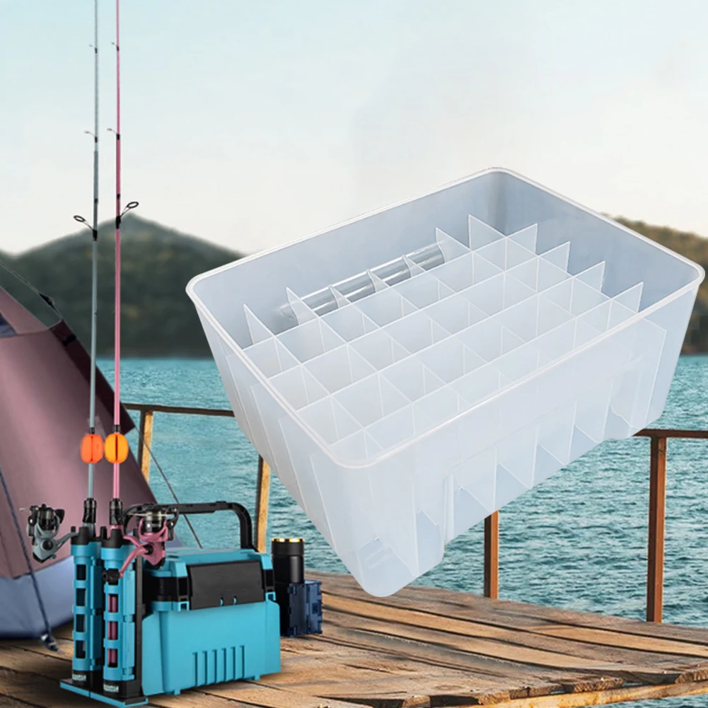 Description Picture 4 of itemFishing Box 40 Grid Plastic Fishing Tackle Box Octopus Egi Storage Organizer Box Squid Jig Hard Lure Tool Case Fishing Lined Box