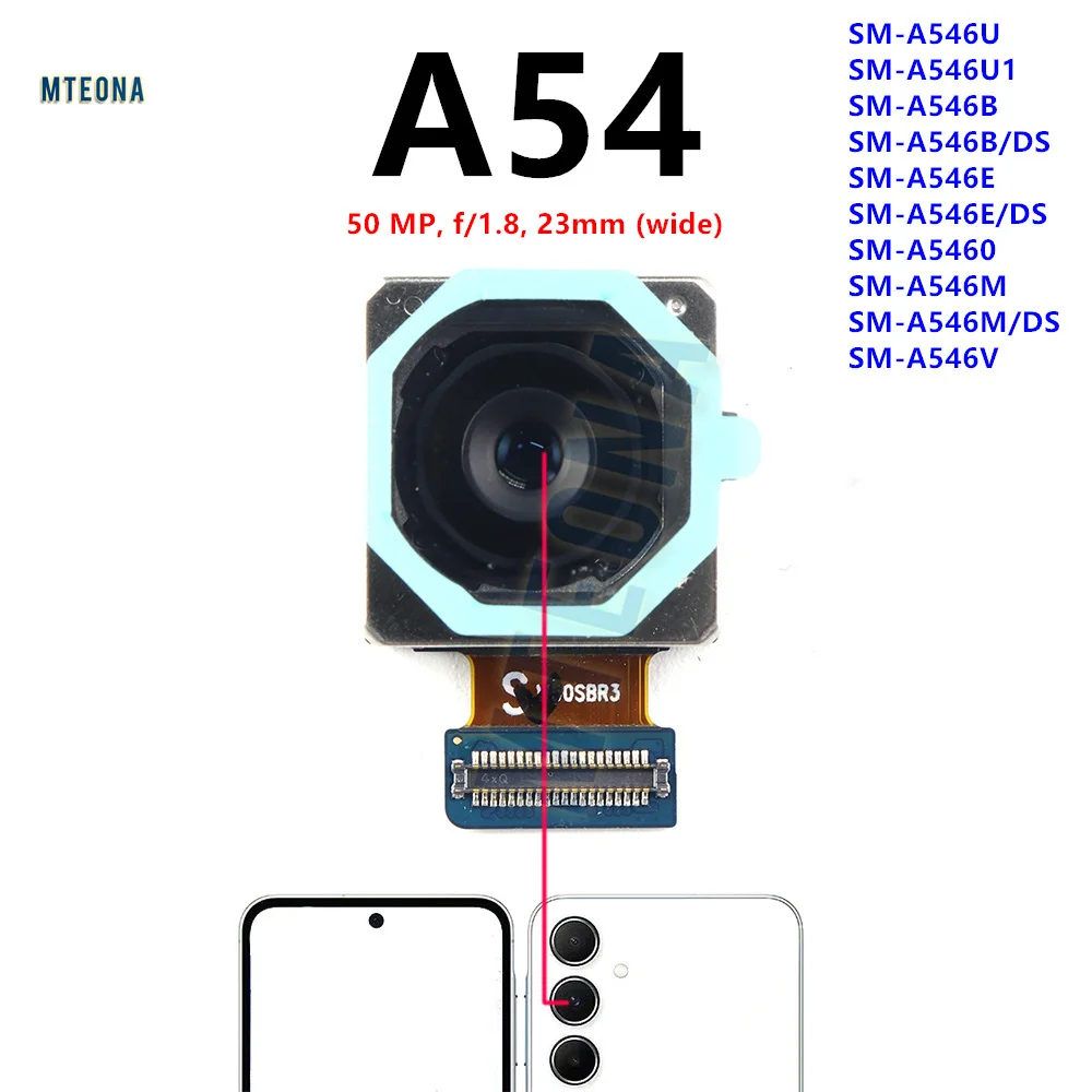 Enhanced Camera Module Replacement for Samsung Galaxy A Series - Front & Rear Views