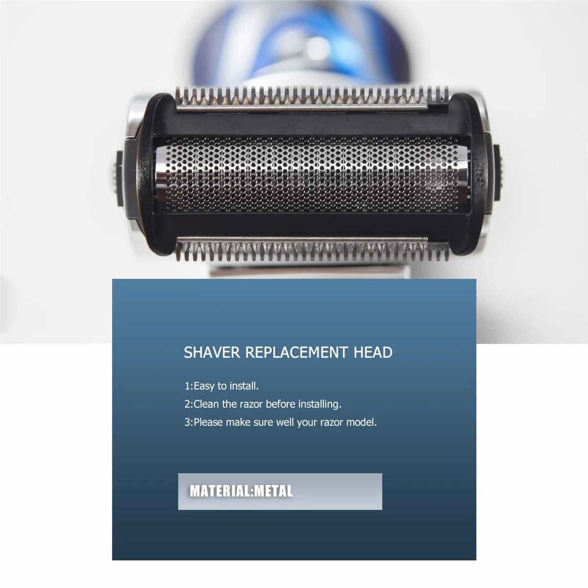 Trimmer Shaver Head Foil Replacement For Bodygroom BG BG2036 BG3015 3010 TT2000 TT Shp9500 Ys534