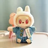 17cm Cute Mini Plush Doll'S Clothes Outfit Accessories For Korea Kpop Exo Labubu II Idol Dolls Skirt overalls suit Clothing DIY 5