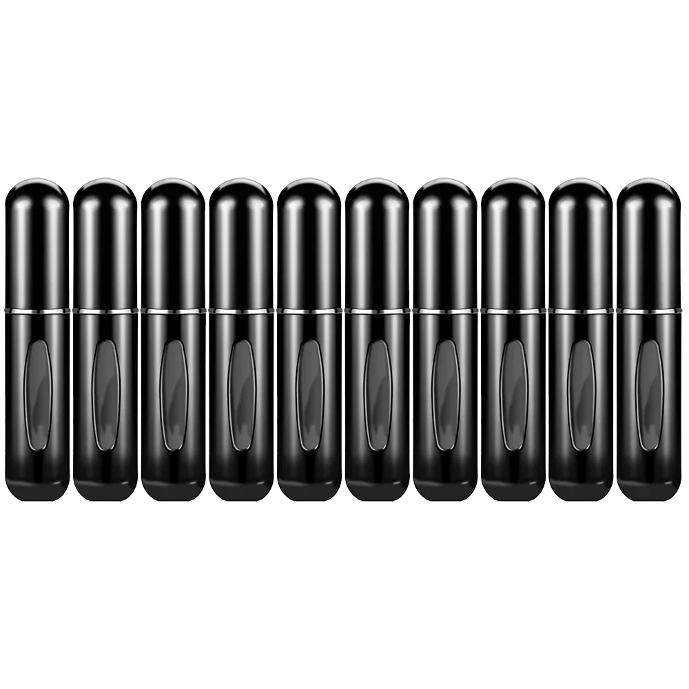 

10PCS 5ml Mini Perfume Atomizer Portable Liquid Container For Cosmetics Traveling Aluminum Spray Empty Refillable Spray Bottle