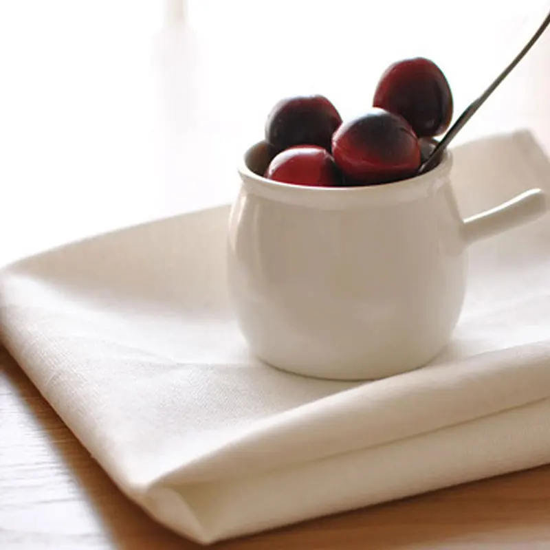Polyester Napkins Set Of 6 40x40cm Table Cloth Napkins Durable Thicken Placemat Reusable for Kitchen Dining Wedding Decoration