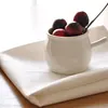Set Of 6 40x40cm Table Cloth Napkins Durable Polyester Thicken Placemat Reusable for Kitchen Dining  Wedding Decoration 6