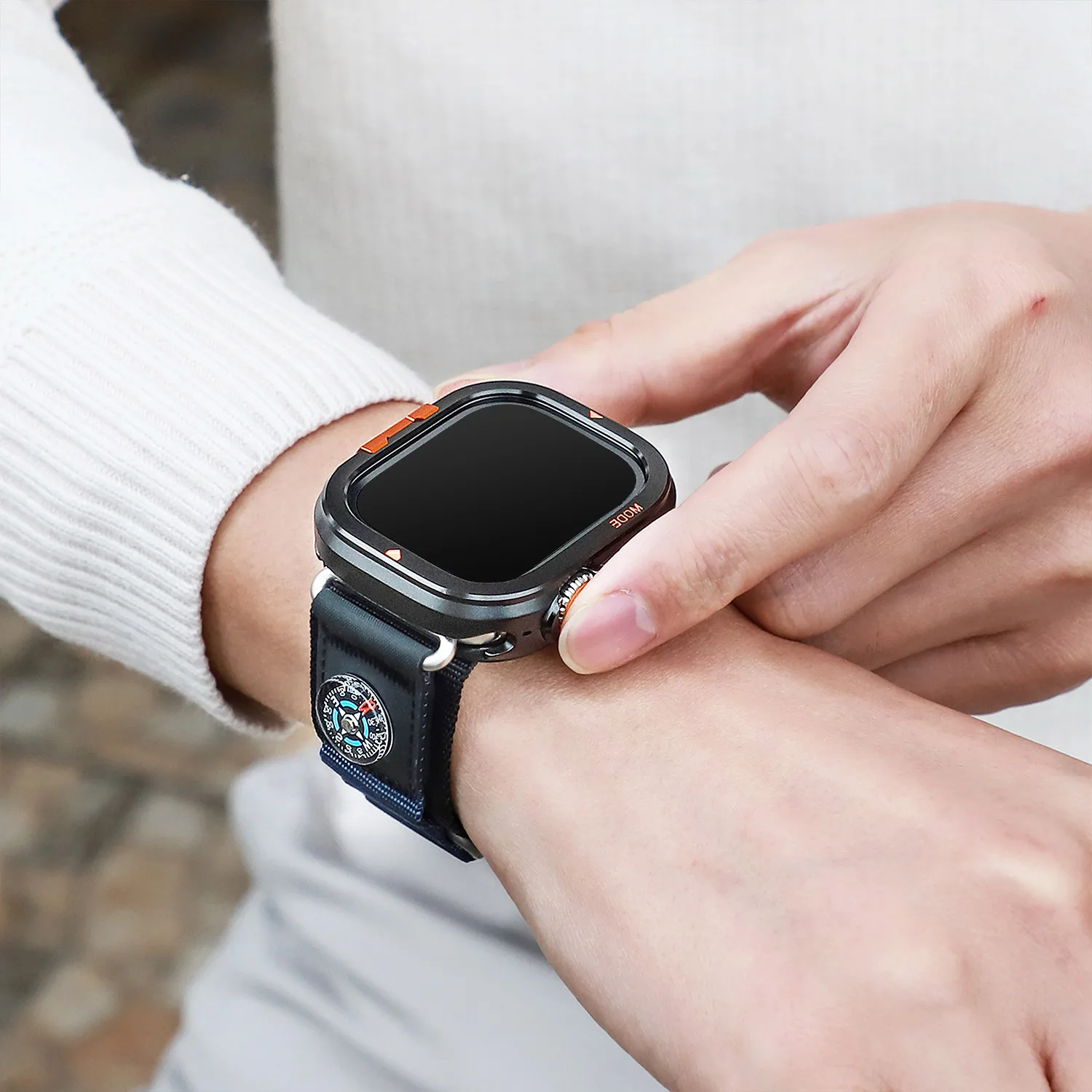 Durable Protective Case for Apple Watch Metal Cases (Various Sizes)