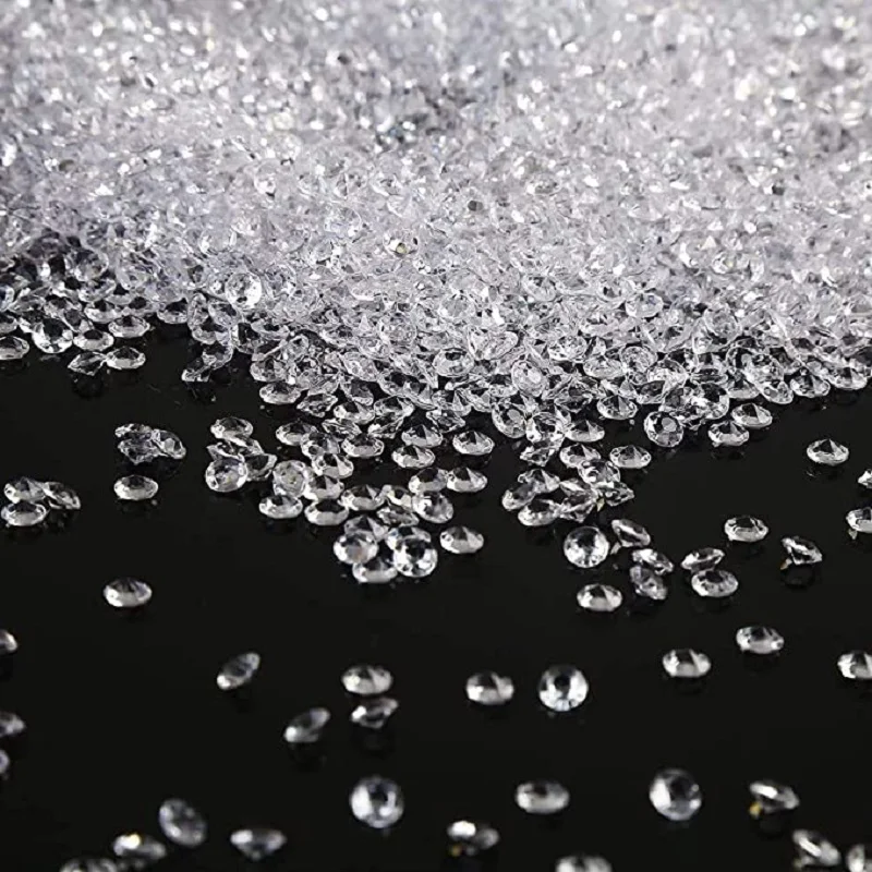 Crystal Vase Filler 2000pcs Mini Crystal Faux Diamond Acrylic Rhinestone