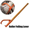 Roller Felling Lever Garden Backyard Lifter Log Peavy Rustproof Cant Hook Tools Home Backyard Lifter Rustproof Roller Tool 1