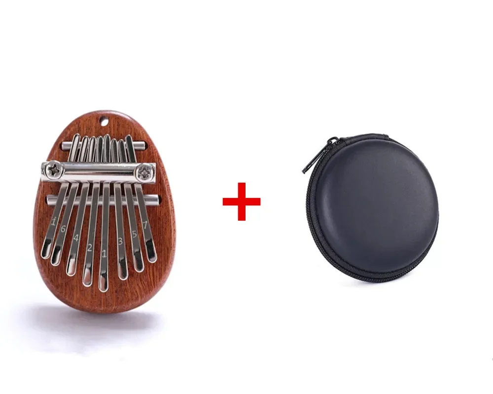 Exquisite Finger Piano Kalimba Instrument Portable Finger Thumb Bag