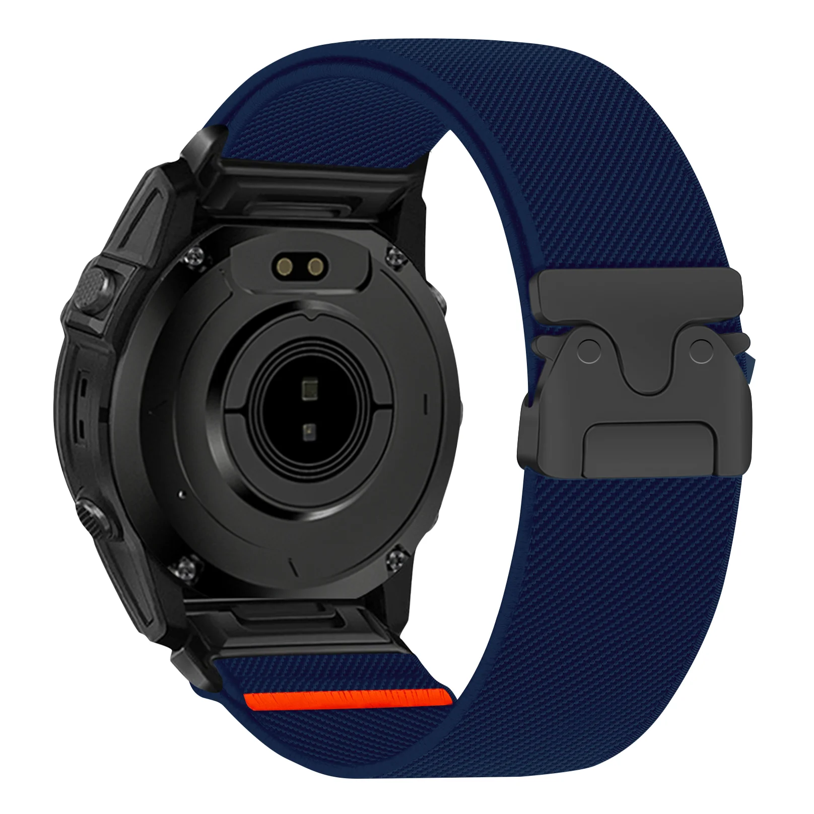 Premium Elastic Nylon Sport Watch Strap with Parachute Style Buckle