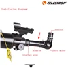 Celestron 3x Barlow  Lens  1.25 inch eyepiece Optical Lenses Plastic Professional Astronomical Telescope Accessorie 6