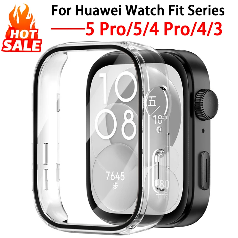 Premium Tempered Glass + Hard PC Bumper All-Around Screen Protector Case
