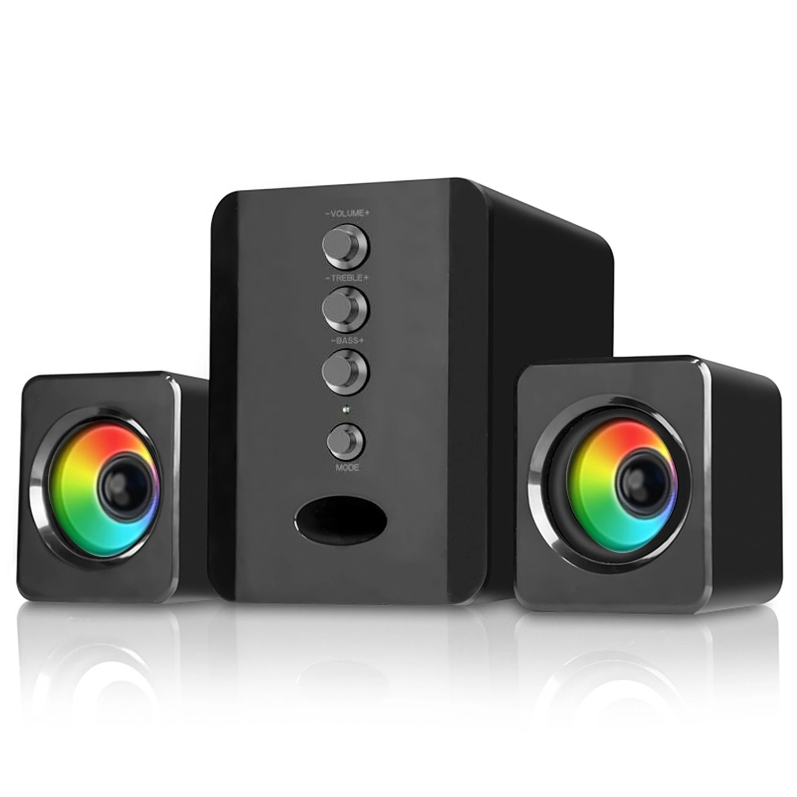 Ondergedompeld kofferbak Schaar Sada D 202 Speaker Usb Bedrade Combinatie Luidsprekers Computer Speakers  Bass Stereo Muziekspeler Subwoofer Sound Box Voor Smart Telefoon|Combinatie  Speakers| - AliExpress