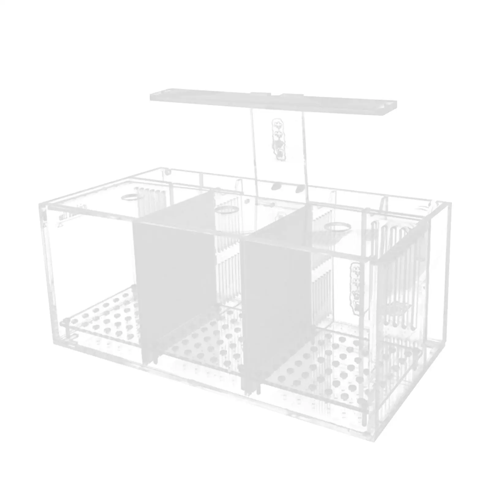 Title 7, Betta Fish Tank Acrylic Garden Office Fish Bree...