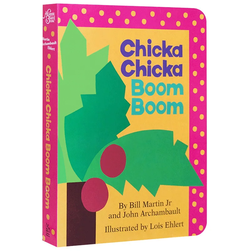 Chicka Chicka Boom Boom, 26 Parole, Libri Per Bambini Di Età Compresa Tra 1 2 3, Libro Illustrato Inglese, 9781442450707