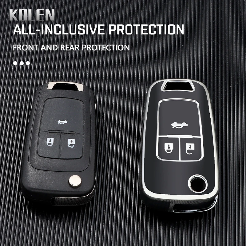 3 4 5 버튼 TPU 자동차 키 케이스 커버 Fob For Chevrolet Cruze Aveo Trax Sail Malibu for Opel Vauxhall Astra Corsa Meriva Insigni
