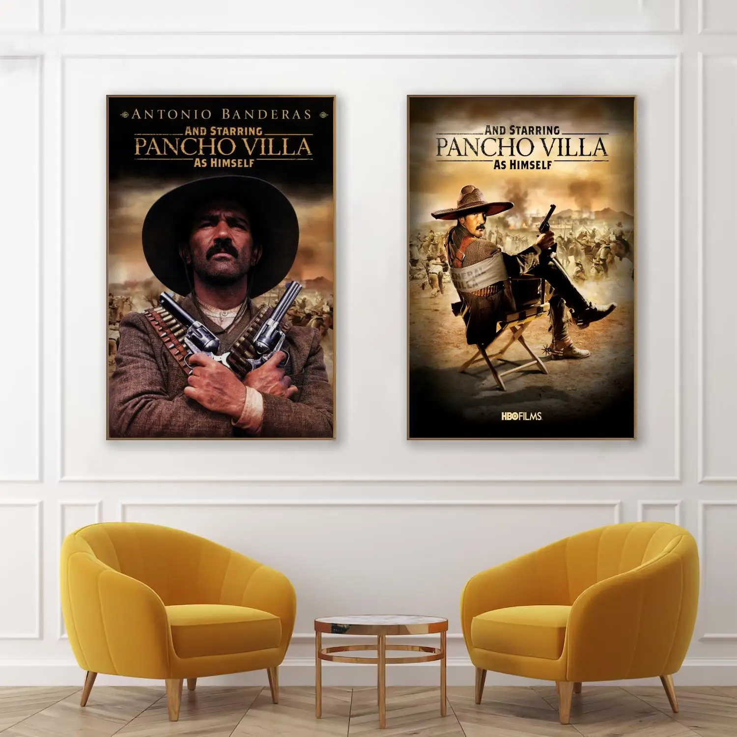 

pancho villa actor Decorative Painting Canvas Poster Wall Art Living Room Posters Bedroom Painting