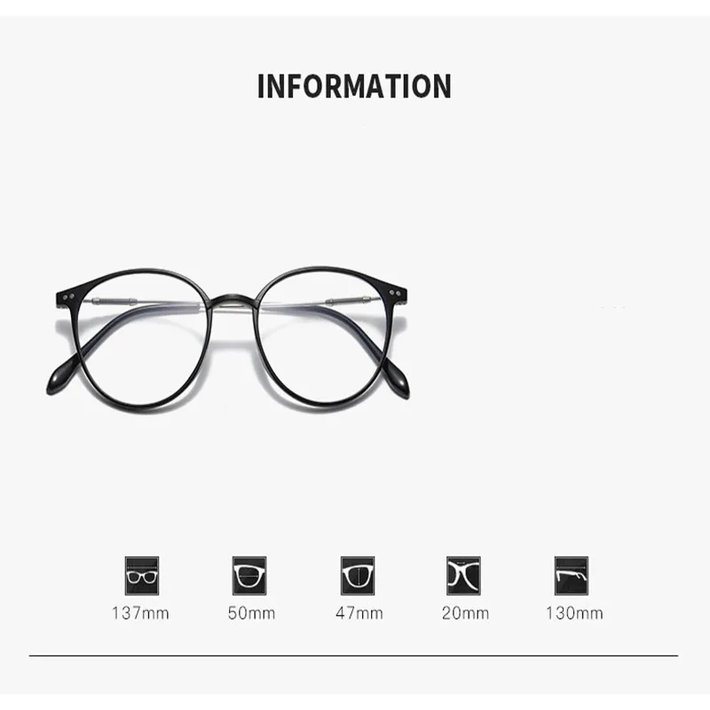 New Fashion Anti-blu-ray Women Eyewear Retro Myopia Men Eyeglasses Frame  Trend Optical Computer Transparent Universal Glasses - Eyeglasses Frames -  AliExpress