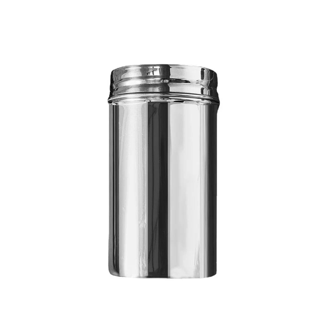 Stainless Steel Sealed Storage Jar, Portable Airtight Food Storage Container Canister for Coffee Beans Flour Cereal Suga