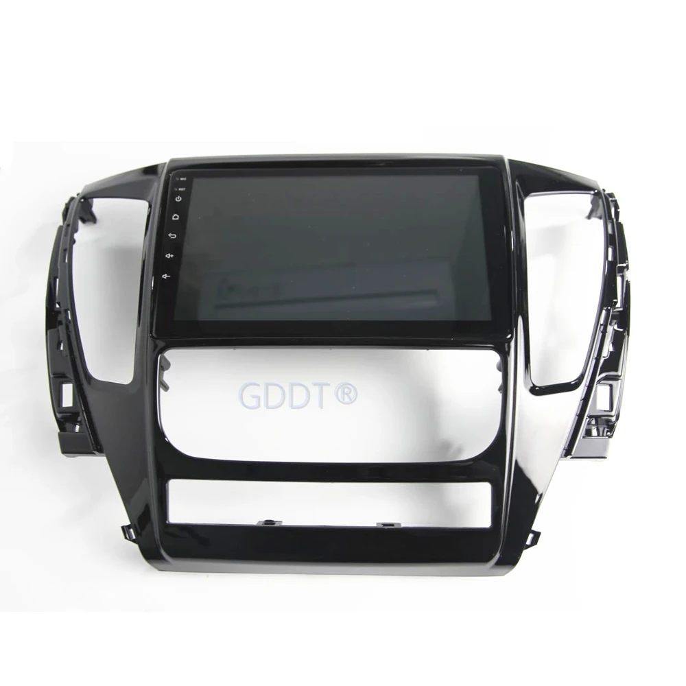 

1 Pcs 9 Inch Car Radio Player Frame for Pajero Sport 2015-2017 GPS Navigation Radio Fascia Panel for Montero Sport Triton L200