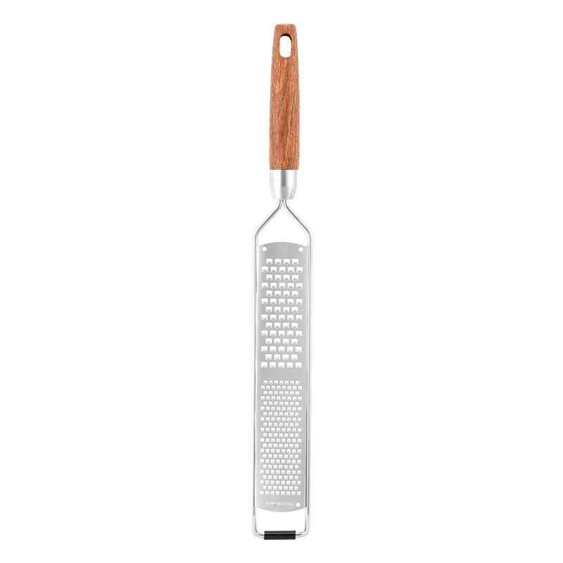 Description Picture 5 of itemStainless Steel Cheese Grater Slicer Lemon Zester Chocolate Chopper Fruit Peeler Planer Non-Slip Handle Lightweight Cook Gadgets