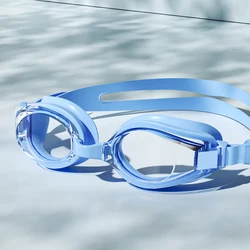 High - Definition Waterproof Anti - Fog Adult Swimming Goggles - Fashionable & Versatile (Blue)