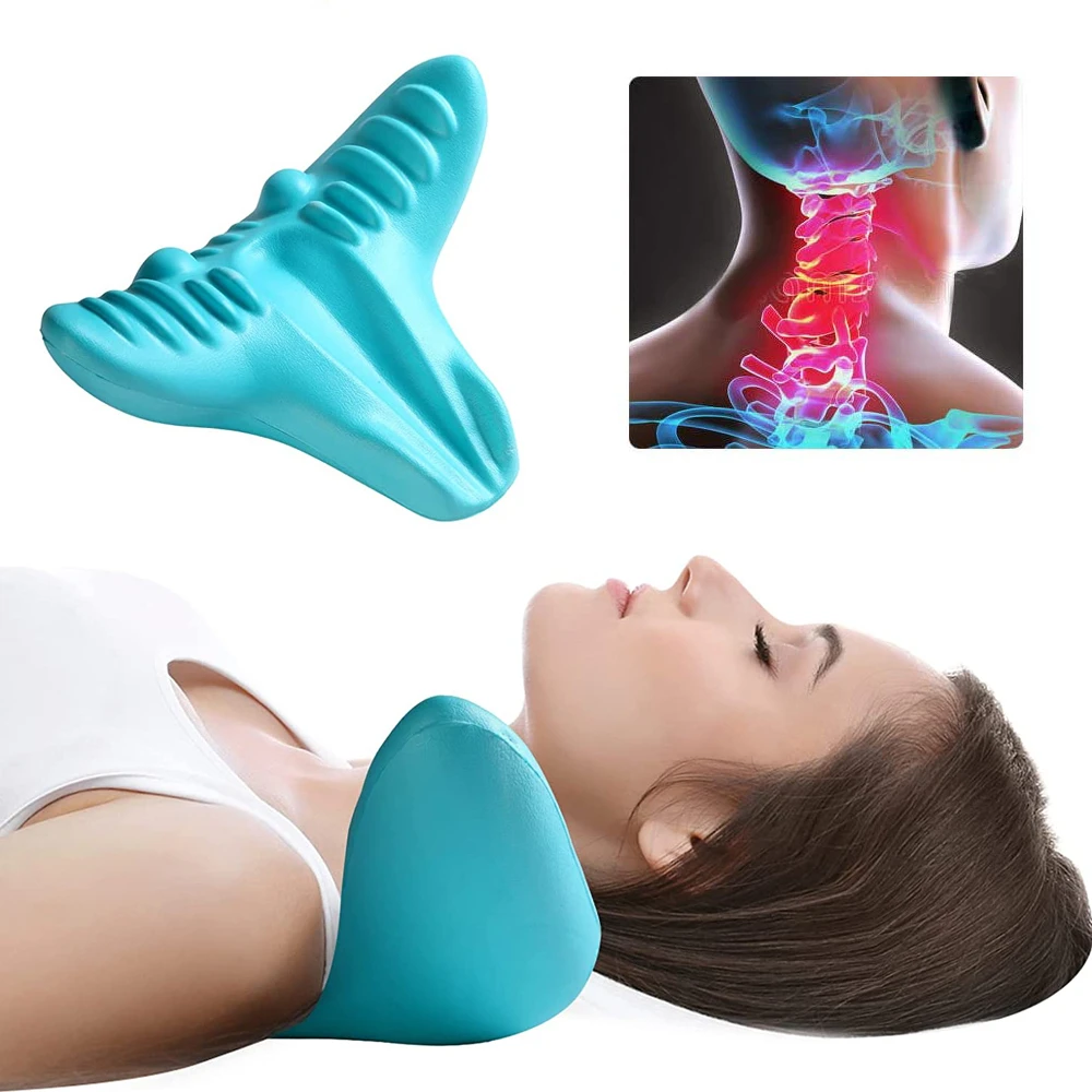 Cervical Spine Massage Pillow, Portable Neck and Shoulder Relaxer Neck  Massage Pillow, Cervical Spin…See more Cervical Spine Massage Pillow,  Portable