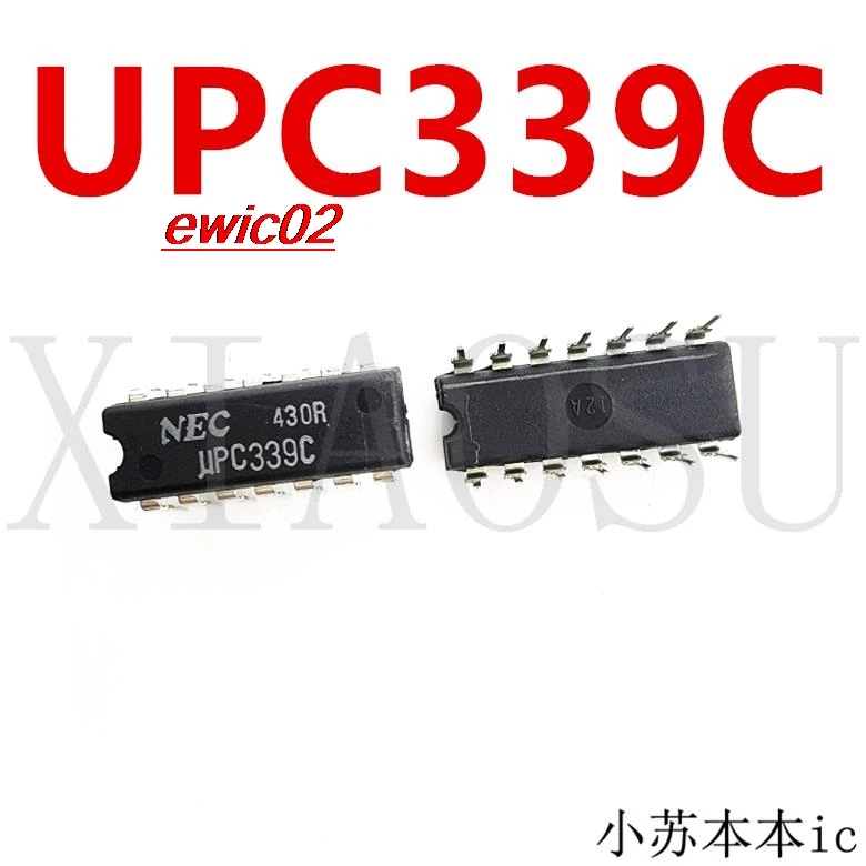 

5 шт., Оригинальные запасные части UPC339C C339C DIP14 IC