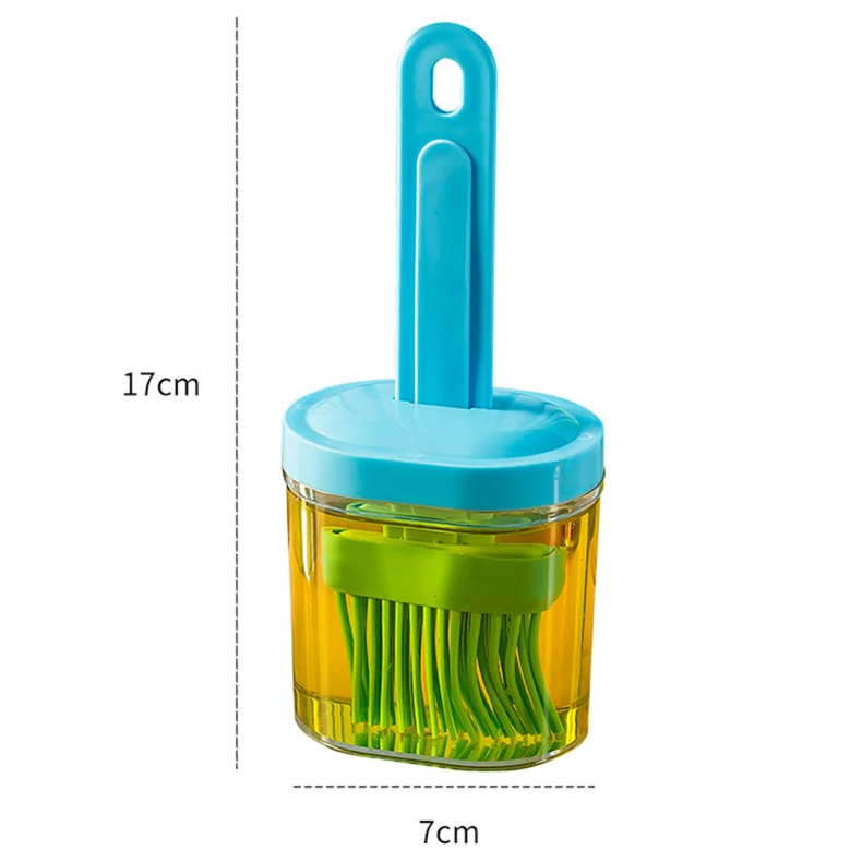 Oil Brush, Silicone Basting Brush, Oil Bottle Brush Silicone Bottle Brush High Temperature Resistant Barbecue Household Baking Pancake
